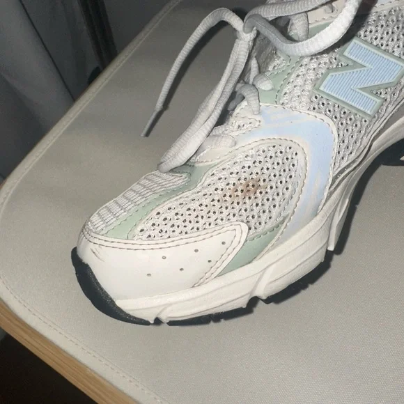 New Balance 530 Sneaker Men's White Low Top Retro Running Shoes size 8 - Picture 5 of 7